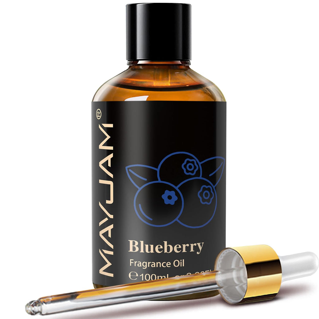 MAYJAM Blueberry Fragrance Oil for Diffusers for Home, 100ML/3.38FL.OZ