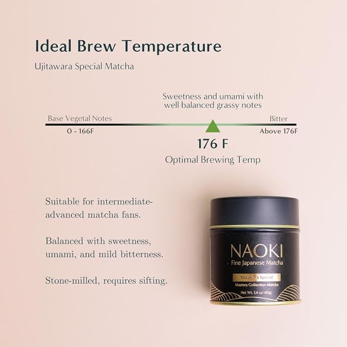 Naoki Matcha Ujitawara Special Masters Collection Matcha, 40g/1.4oz