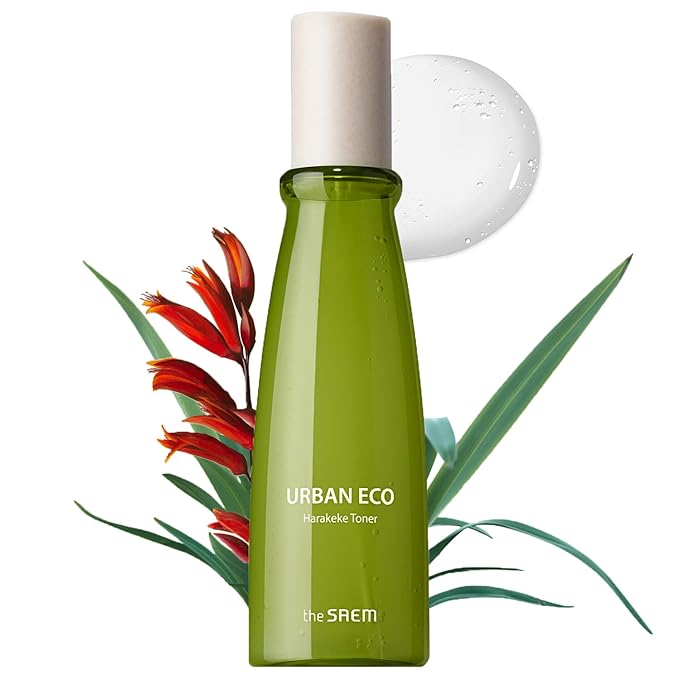THESAEM Urban Eco Harakeke Toner 5.07 fl.oz. – Vegan Skincare with Harakeke Extract and Hyaluronic Acid - Firming and Moisturizing Toner with Gel Type Formula