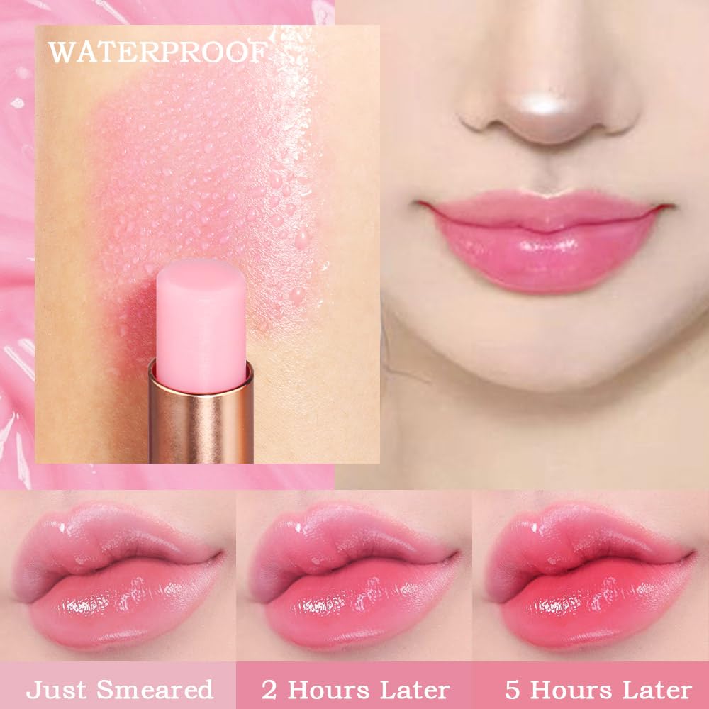 PH Color Changing Lipstick, Magic Lipstick, Moisturizing Pink Lip stick