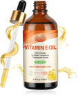 Pjordo Vitamin E Oil - 100% Pure & Natural, 70,000 IU Cold-Pressed Organic Vitamin E Oil for Skin, Face, Hair, Nails & Scars, D-Alpha Tocopherol Rich, Deep Moisturizing and Firming Skin