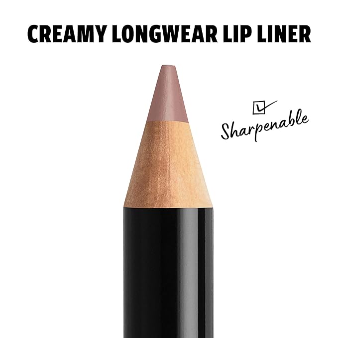 NYX PROFESSIONAL MAKEUP Slim Lip Pencil, Long-Lasting Creamy Lip Liner - Mahogany