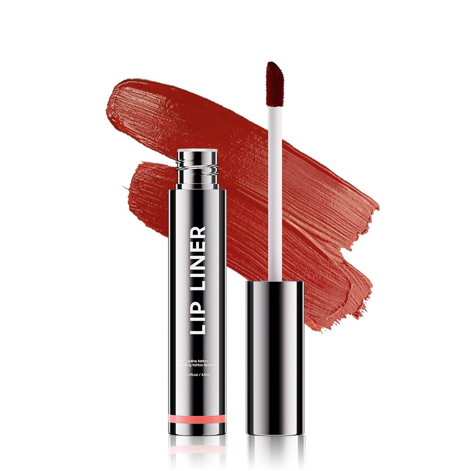Peel Off Lip Stain Natural Lip Color Waterproof Lip Liner Stain Rose