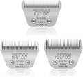 Dog Grooming Wide Blades Set,Compatible with Andis,Oster,Wahl KM10 Clippers