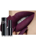 Caedelfly Velvet Matte Lipstick,Dark Purple Lipstick for Women,Halloween-04