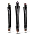 LUXAZA 3 Pcs Cream Eyeshadow Stick Quick Makeup Set Olive Plum Mauve