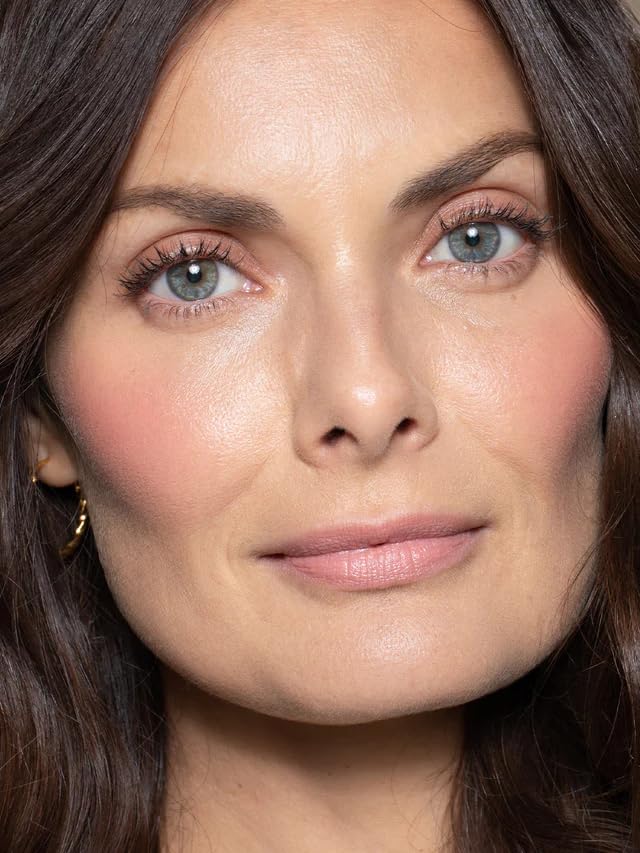 ILIA - Multi-Stick Cheek + Lip Color | Buildable + Blendable | Multi-Use Cream Blush | Nourishing Skincare Ingredients | Clean, Cruelty-Free (Whisper | Peach pink)