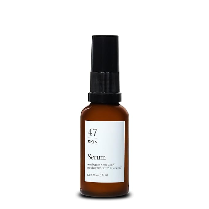 47 Skin | Hydrating Face Serum with Silver Chitoderm for ALL Skin Types