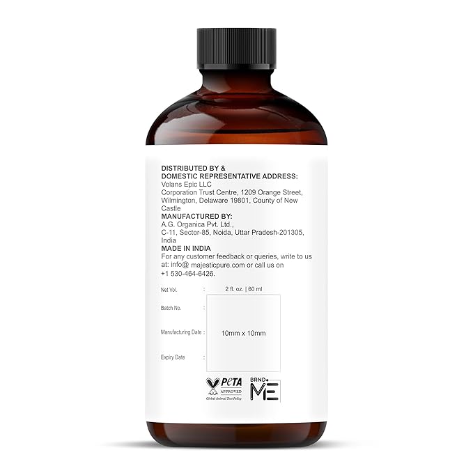 Majestic Pure Coconut Vanilla Essential Oil for Diffuser - 2 Fl Oz
