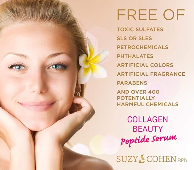 Collagen Beauty Serum: Peptide Serum For Plump Firm Skin With Elasticity