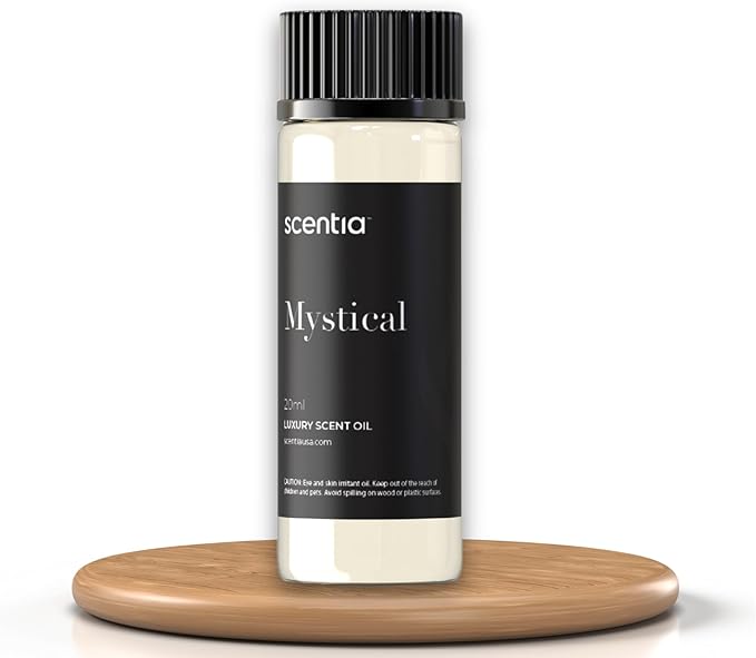 Scentia Mystical Aromatherapy Oil for Diffuser – Hotel Scent Inspired by Wynn Las Vegas – 20 mL – Melon, Raspberry & Jasmine Natural Fragrance Oil for Waterless & Cold Air Diffusers, Made in USA