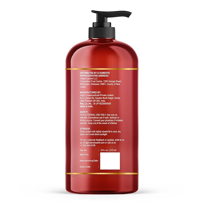 Botanic Hearth Garden Rose & Vitamin E Body Wash –16 fl oz