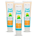 Oxyfresh Maximum Fresh Breath Lemon Mint Toothpaste - Clean Teeth & Fresh Breath - Natural Essential Oils & Natural Xylitol to Help Fight Tartar - SLS & Fluoride Free - 5 oz (Pack of 3)