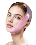 Reusable V Line Silicone Face Strap, Soft Silicone Chin Strap for Women 23-27 Inches