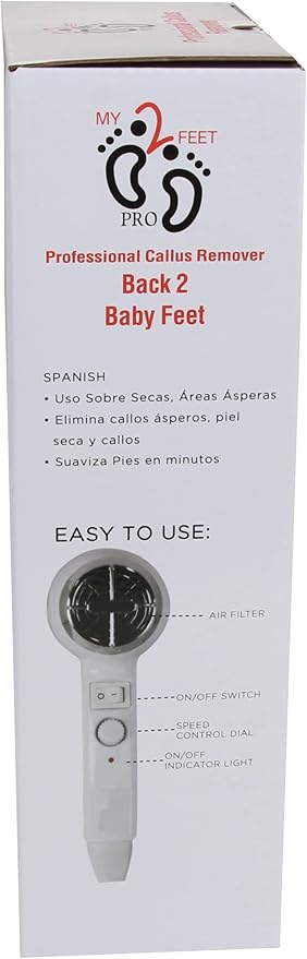 My2Feet Professional Electric Callus Remover+Replacement Disks