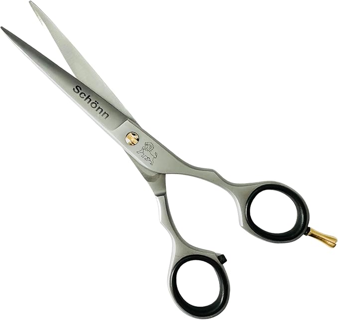 Hair Cutting Scissors, Schönn 6.5 Inches Hair Scissor, Professional Right-Handed Barber Shears - German Stainless Steel, Hand Sharpened Premium Scissors