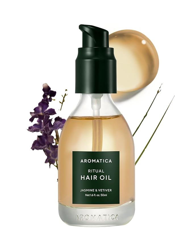 AROMATICA Ritual Jasmine & Vetiver Hair Oil (1.6 fl oz)
