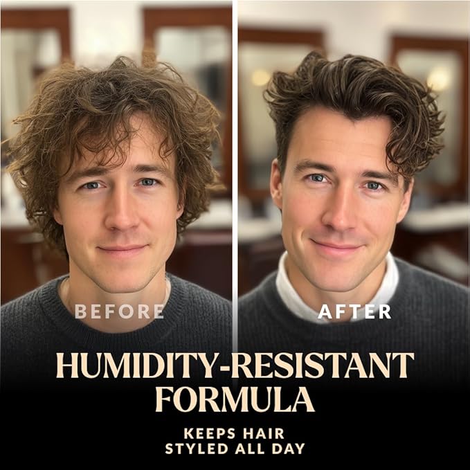 Charlemagne Sea Salt Spray for Men - Firm Hold, 6.76 fl oz/200ml