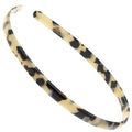 Camila Paris CP3470 French Headband for Women, Handmade White Tokyo, Strong Hold Grip Women's Hair Band, Ligth and Very Flexible, No Slip Durable Styling Girls Hair Accessories, Made in France