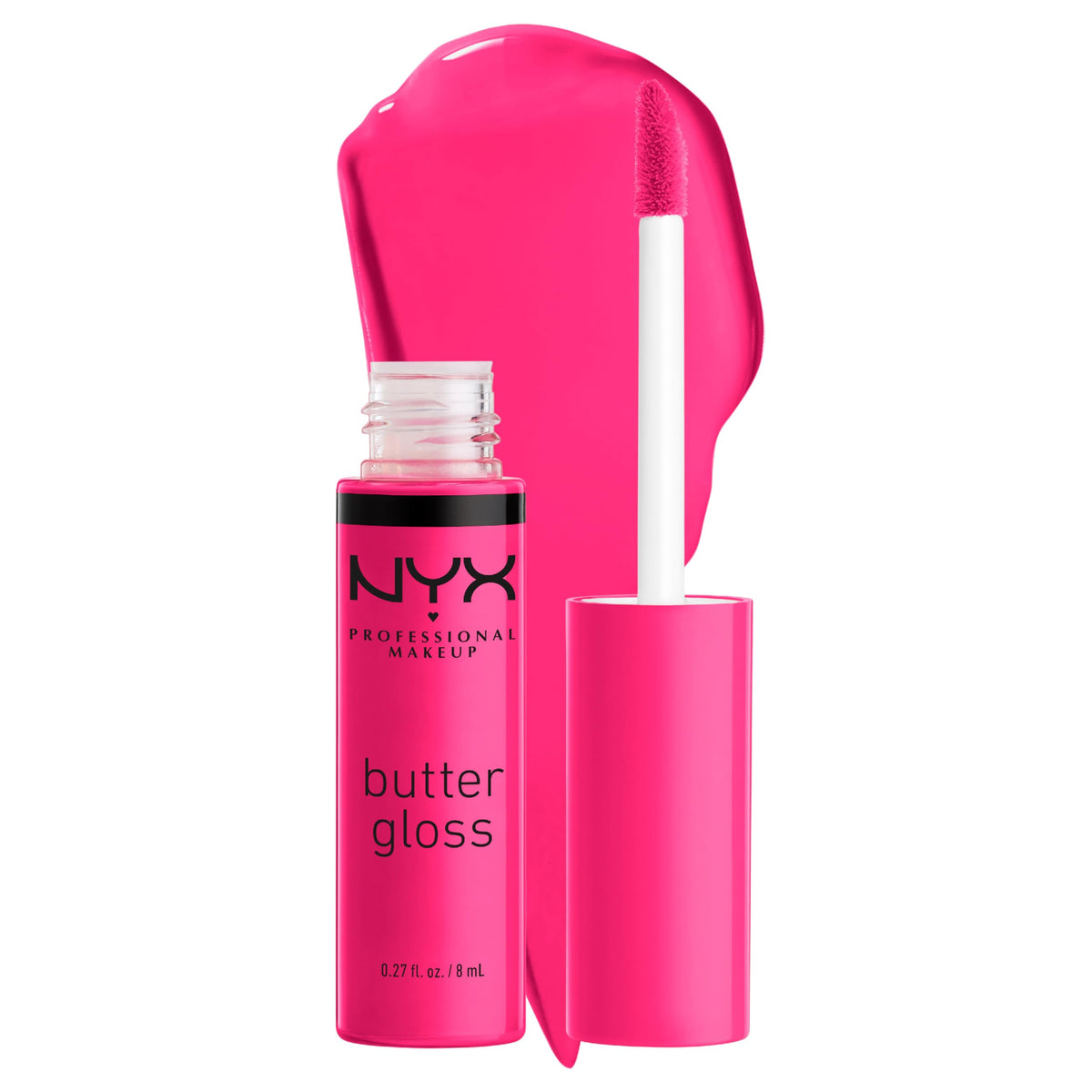 NYX PROFESSIONAL MAKEUP Butter Gloss, Non-Sticky Lip Gloss - Red Velvet (Deep Red)