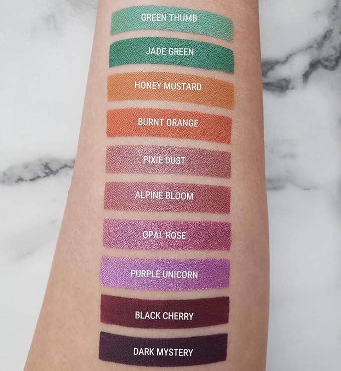 Aromi Berry Fuchsia Metallic Liquid Lipstick, Opal Rose