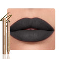 FeiCuiYun Matte Crayon Lip Liner Pencil, Deep Green Lip Liners Lipstick For Women Halloween Birthday Party Wear, Plump Creamy Formula With Silicone Smudger for Define Contours & Sculpting Lip
