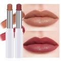 HHLTOH 2Pcs Tinted Lip Balm Moisturizing Lipstick – Waterproof Hydrating Matte Lip Balm for Women,Creamy Natural Color Stain for Dry Lips,Soft Matte Finish (2# Cinnamon Nude Brown & 6# Vivid Rose Red)