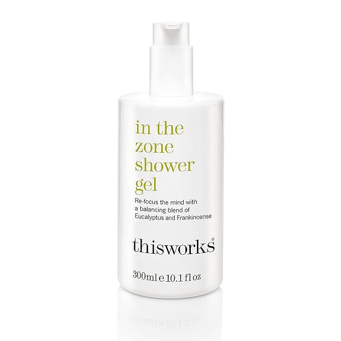 THISWORKS In The Zone Shower Gel 10.1 fl oz - Eucalyptus & Frankincense