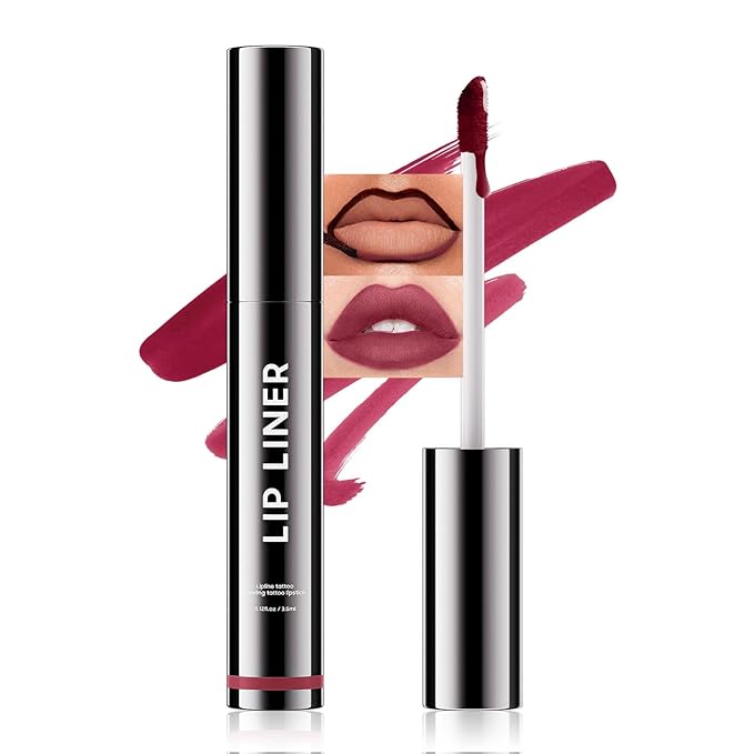 Anguishil Lip Stain- Lip Stain Peel Off Gifts for Women Mom Wife, Lip Gloss Transfer-Resistant Waterproof Smudge-Proof Moisturizing, Lip Tint All-Day Color Hold (Mauve)