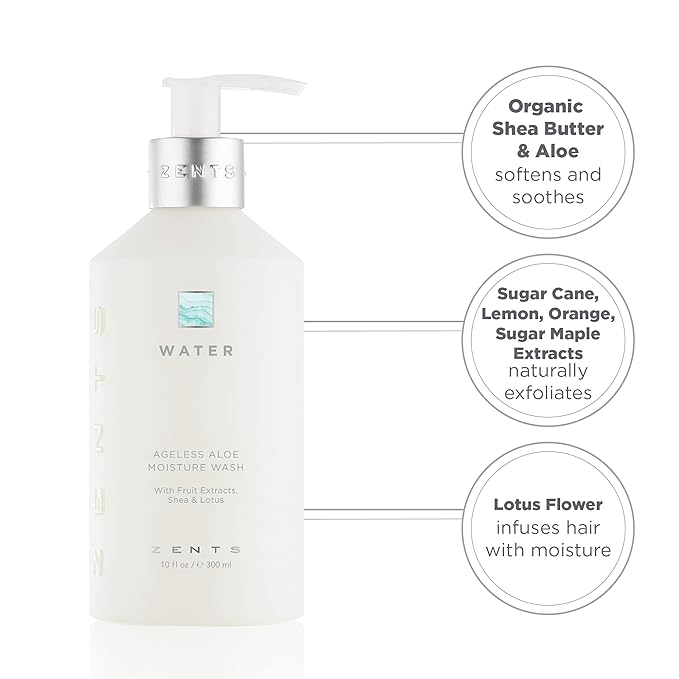 Zents Hand & Body Wash (Water Fragrance) 10 fl oz
