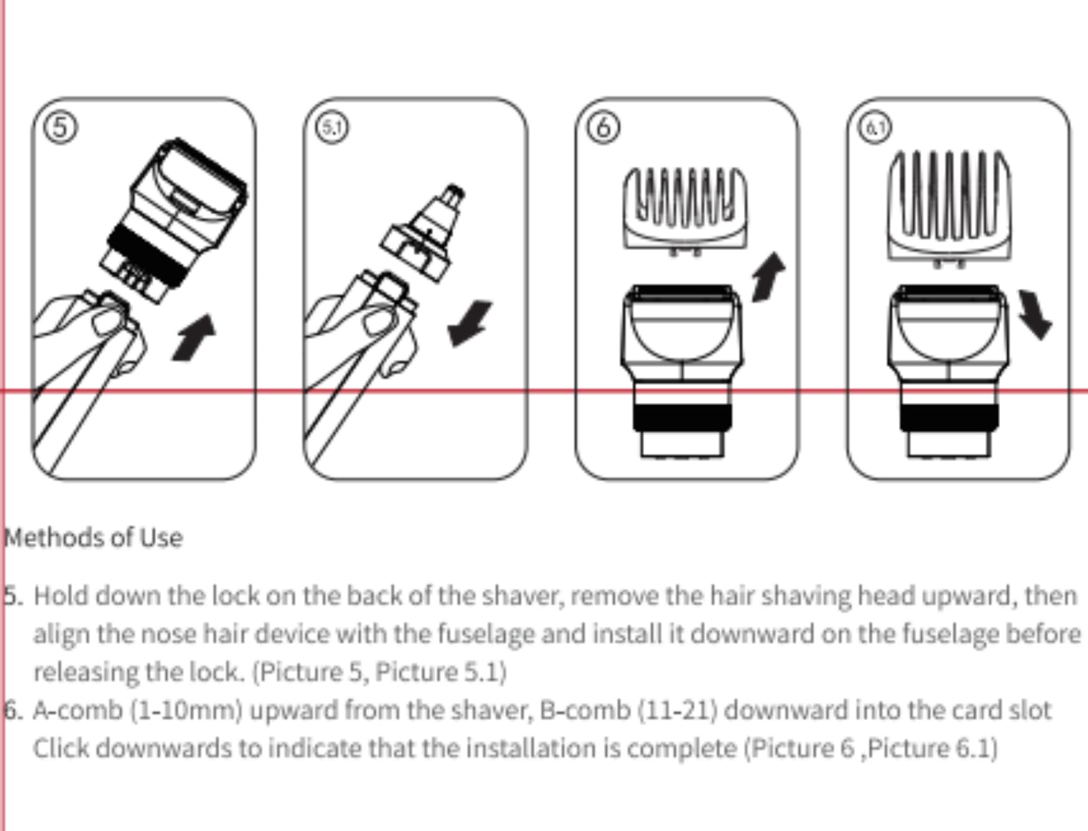 kensen Beard Trimmer for Men - 42 Adjustable Length Settings Hair Clippers, Professional Mustache Trimmer for Men Precision Facial Hair Trimming Nose Trimmers IPX6 Grade LED Display Body Hair Trimmers