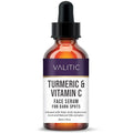VALITIC Vitamin C Serum for Face - Dark Spot Glowing Skin Radiance Booster, Brightening Face Serum, Skin Care with Niacinamide, Hyaluronic Acid, Collagen, Kojic Acid, Turmeric - 1 fl oz