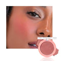HHLTOH Matte Blush Powder for Cheeks, Cruelty Free Makeup – Long Lasting Natural Face Blusher Makeup, Lightweight Blendable Cheek Color Palette for Women All Skin Tones - #05 Brick Red