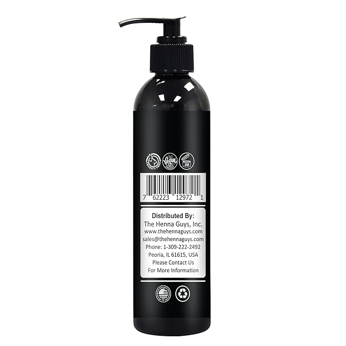 The Henna Guys 8 fl. Oz, Pre Shave Oil for Men, Excellent Shaving oil for Men with Sensitive Skin, Prepares for a burns free Shave, Works with Straight or Safety Razor (Lemongrass & Eucalyptus)