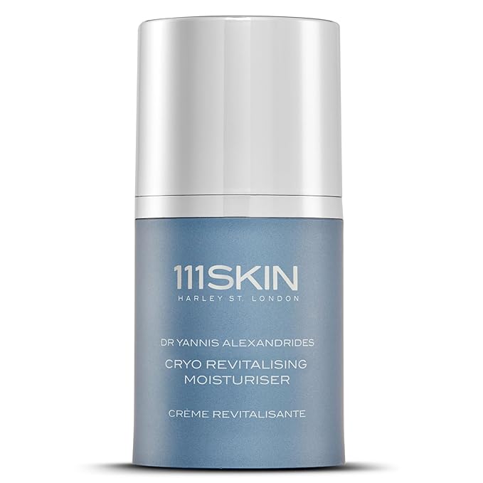 111SKIN Cryo Revitalising Moisturiser, Hydrating Gel Face Cream, 1.69 fl oz