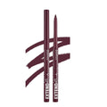 Mefyhtune Burgundy Eyeliner Pencil Waterproof Retractable Eyeliner Burgundy Smudge-proof Hypoallergenic (07#)