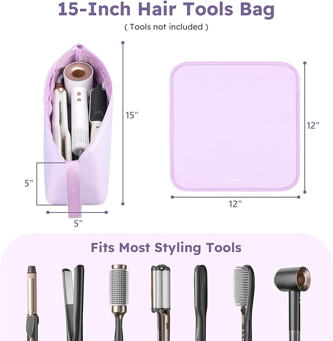 MOKURA Hair Tools Travel Bag Compatible with Shark Flexstyle