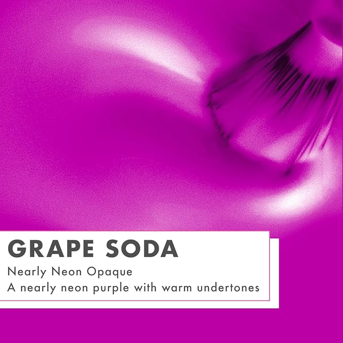 Olive & June Long Lasting Nail Polish | Plump Gel-Like Finish No Lamp Needed | Lasts up to 10 days | Salon-Quality 15-Free Vegan & Cruelty-Free Chip-Resistant | Grape Soda Daring Purple