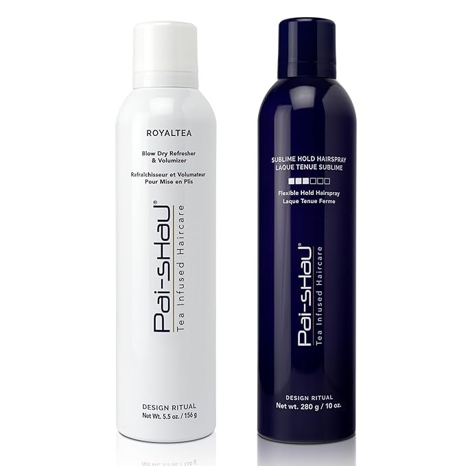 Pai-Shau - Style Soufflé & Sublime Hairspray Duo, Frizz Control & Hold