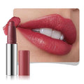 JUAAZIN Cardinal Red Matte Lipstick Lip Liner Pencil Crayon - High Pigment Creamy Formula, Waterproof Long Lasting, Non-Sticklipstick, Ultra Thin Lightweight Velvet Matte Lip Feel for Women 04#