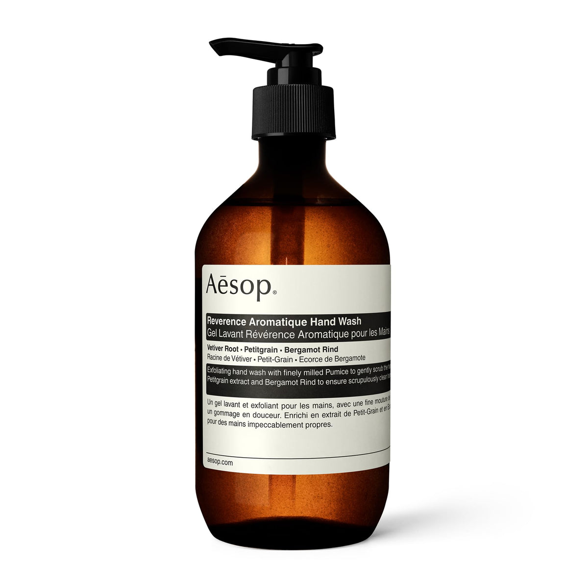 Aesop Reverence Aromatique Hand Wash, Exfoliating Hand Soap, 16.9oz
