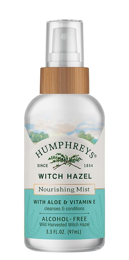Humphreys Witch Hazel Clarifying Toner | USDA Organic | 8 Fl Oz