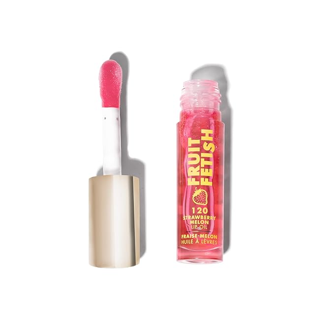 Milani Fruit Fetish Lip Oil, Tinted Hydrating Lip Gloss - Strawberry Melon