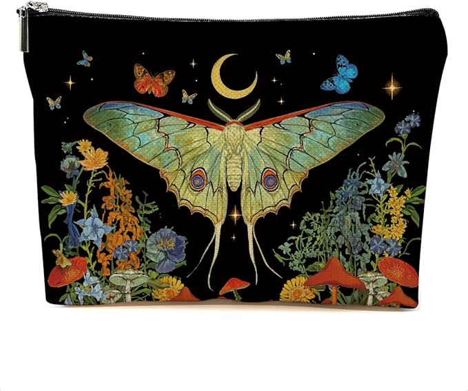 DHKG Butterfly Makeup Bag Butterfly Gifts for Women Girls Friend Daughter