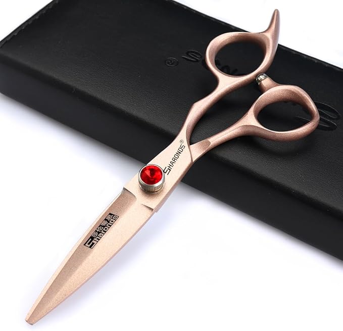 AXEMOORE Hair Scissors 6/7/8/9-inch 440C High Hardness For Hairdressers Haircuts Cuttinging Scissors Professional Haircut(6 inch-3pc)