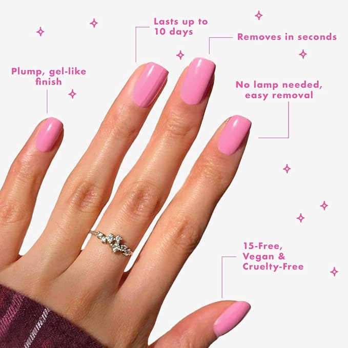 Olive & June Long Lasting Nail Polish, JM Pinky Lavender