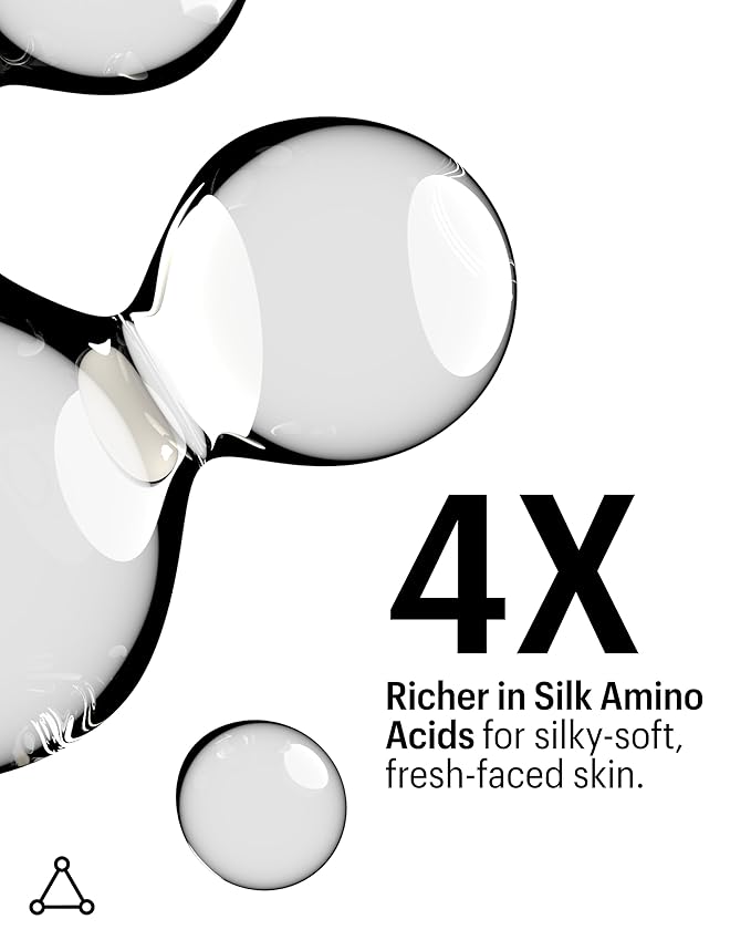 Allies of Skin Hydrating Silk Amino Face Cleanser, 8.45 Fl Oz