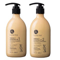 LUSETA Bond Repair & Revitalizing Shampoo and Conditioner Set for Chemically Damaged Hair. Deep Moisture to Smooth Frizz & Add Shine. Strengthens Hair Structure with Rosemary & Marula Oils, 2x16.9 oz