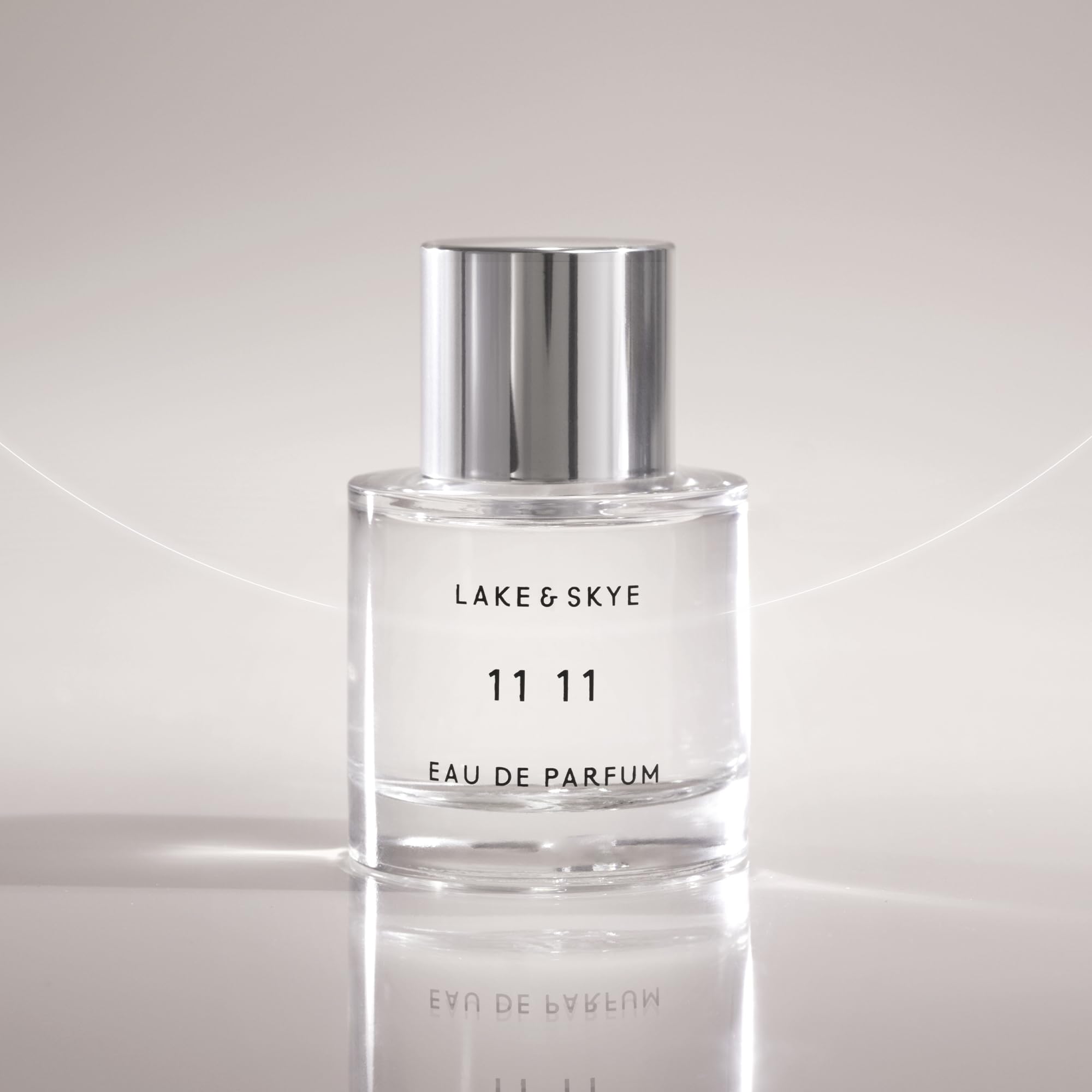 Lake & Skye 11 11 Eau de Parfum Spray - Clean Skin Musk, Amber, Vegan, Cruelty-Free - 1.7 fl oz (50mL)