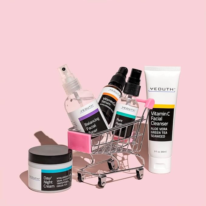 YEOUTH Skin Care Set for Complete Hydration Routine 5-Piece